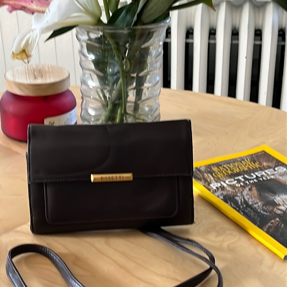 Brown Rossetti Mini Crossbody Bag